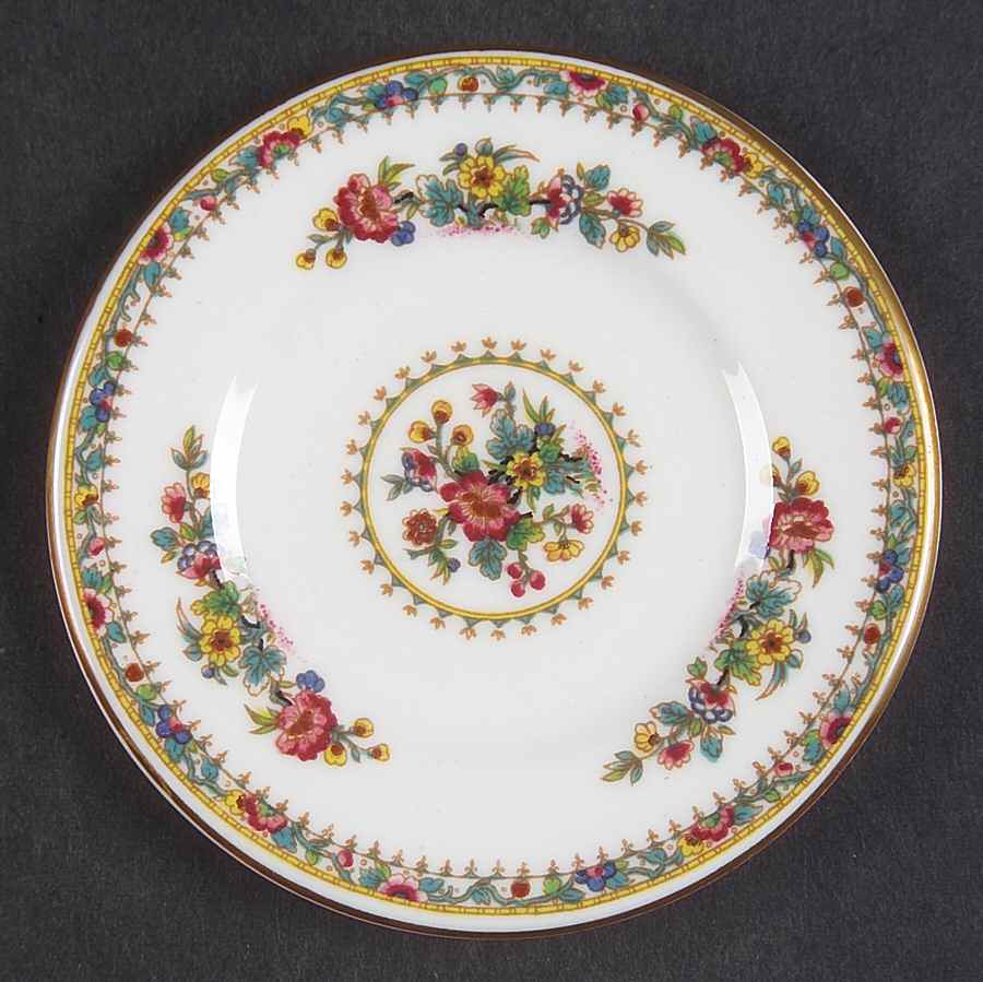Ming Rose Miniature Plate by Coalport-1