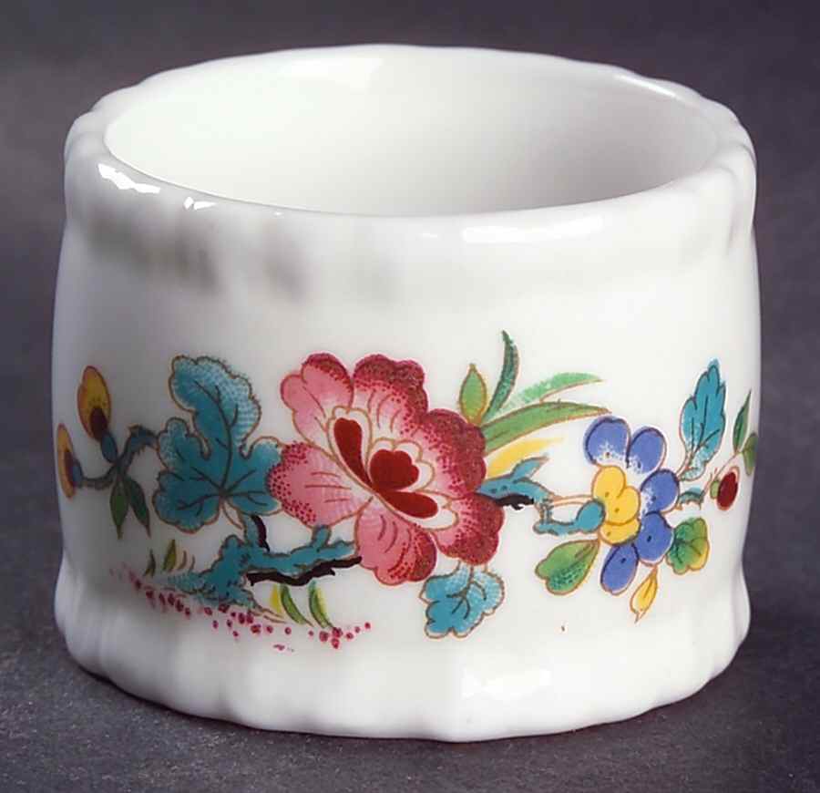 Ming Rose Napkin Ring by Coalport-1