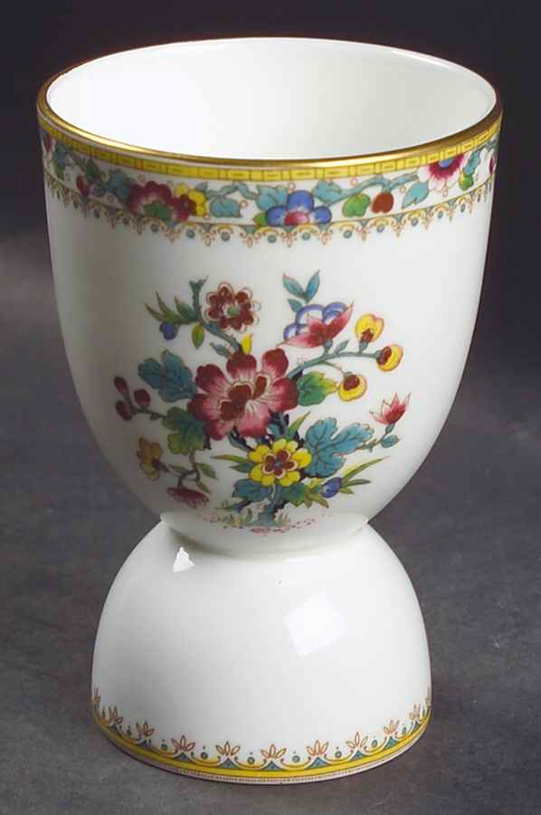 Ming Rose Double Egg Cup by Coalport-1