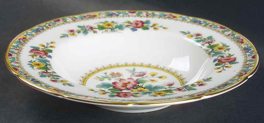 Ming Rose Rim Soup Bowl by Coalport-1