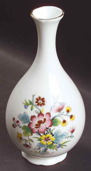 Ming Rose 5" Bud Vase by Coalport-1