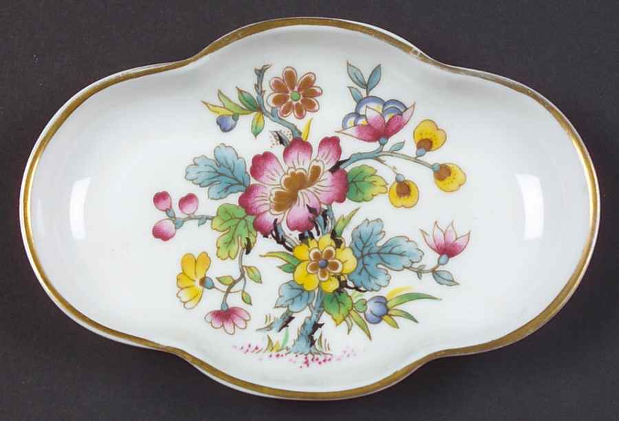 Ming Rose Silver Tray by Coalport-1