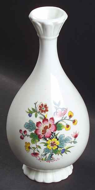 Ming Rose 6" Bud Vase by Coalport-1