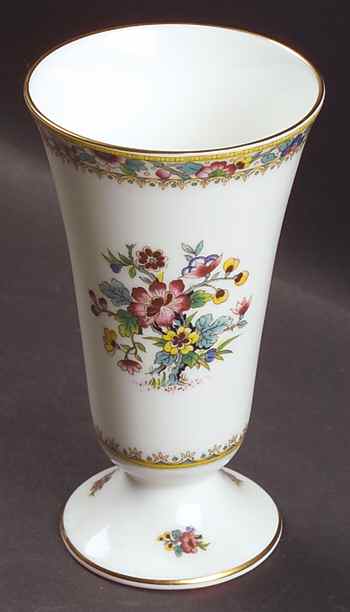 Ming Rose 5" Flared Vase by Coalport-1