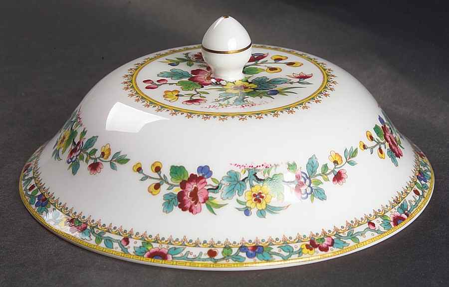Ming Rose Muffin Cover by Coalport-1