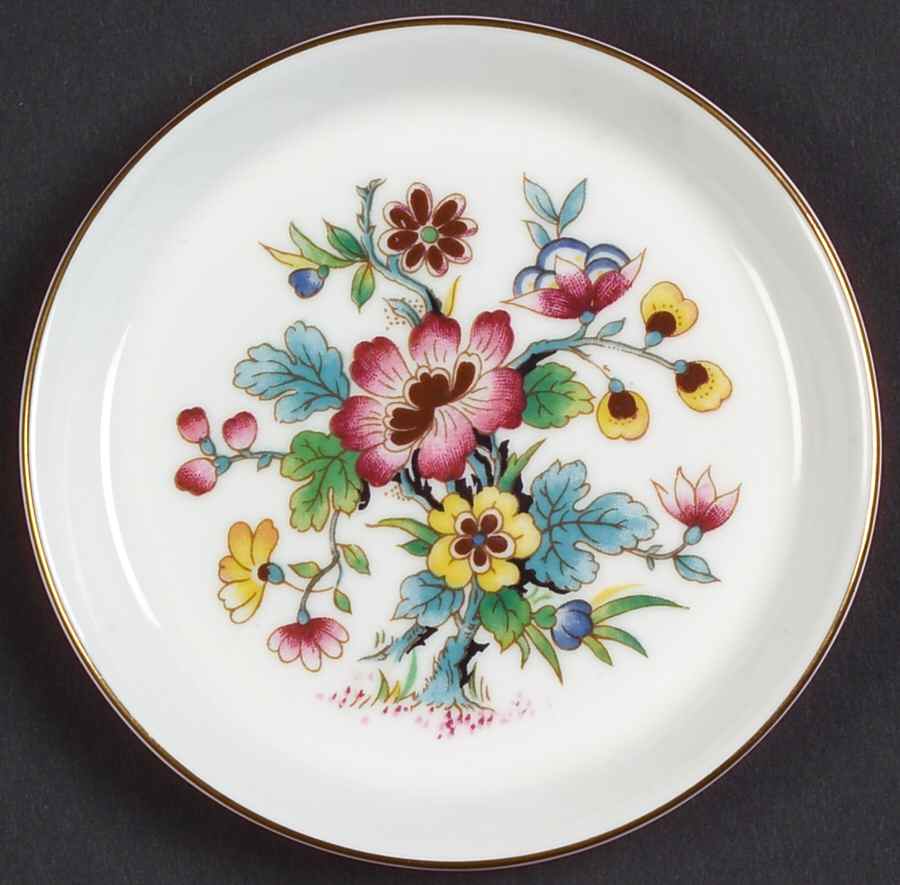 Ming Rose Coaster by Coalport-1