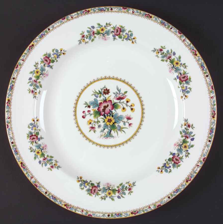 Ming Rose 13" Chop Plate (Round Platter) by Coalport-1
