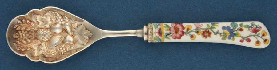 Ming Rose Sugar Spoon by Coalport-1
