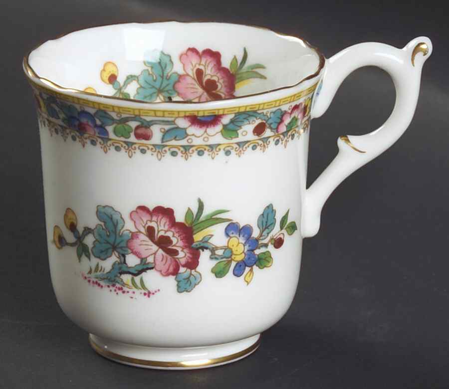 Ming Rose Footed Demitasse Cup by Coalport-1