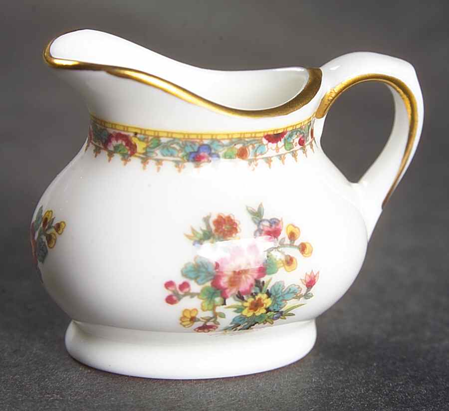 Ming Rose Miniature Creamer by Coalport-1