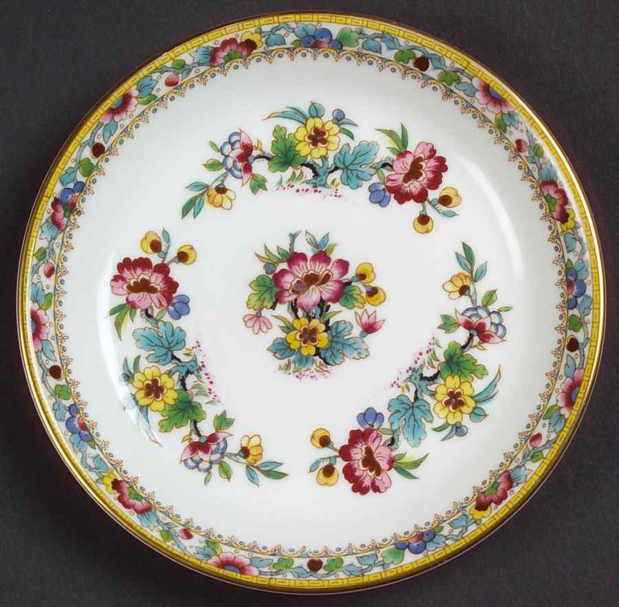 Ming Rose Wine Bottle Coaster by Coalport-1