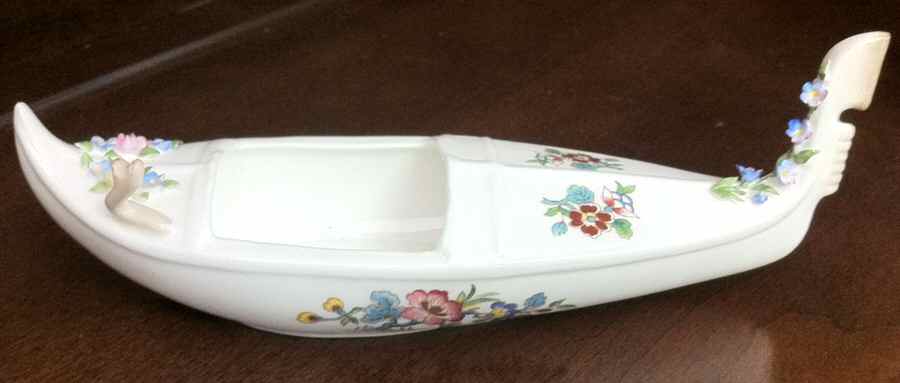 Ming Rose Gondola Figurine by Coalport-1