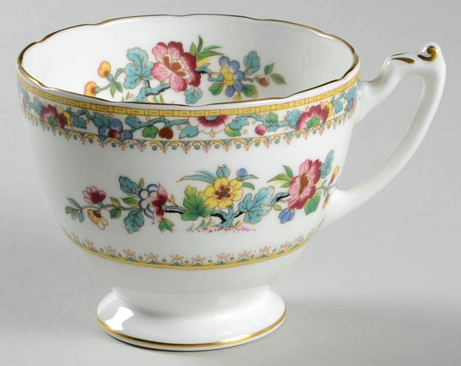 Ming Rose Footed Cup by Coalport-1