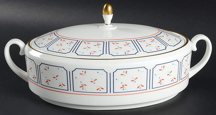 Mistral Oval Covered Vegetable by Coalport-1