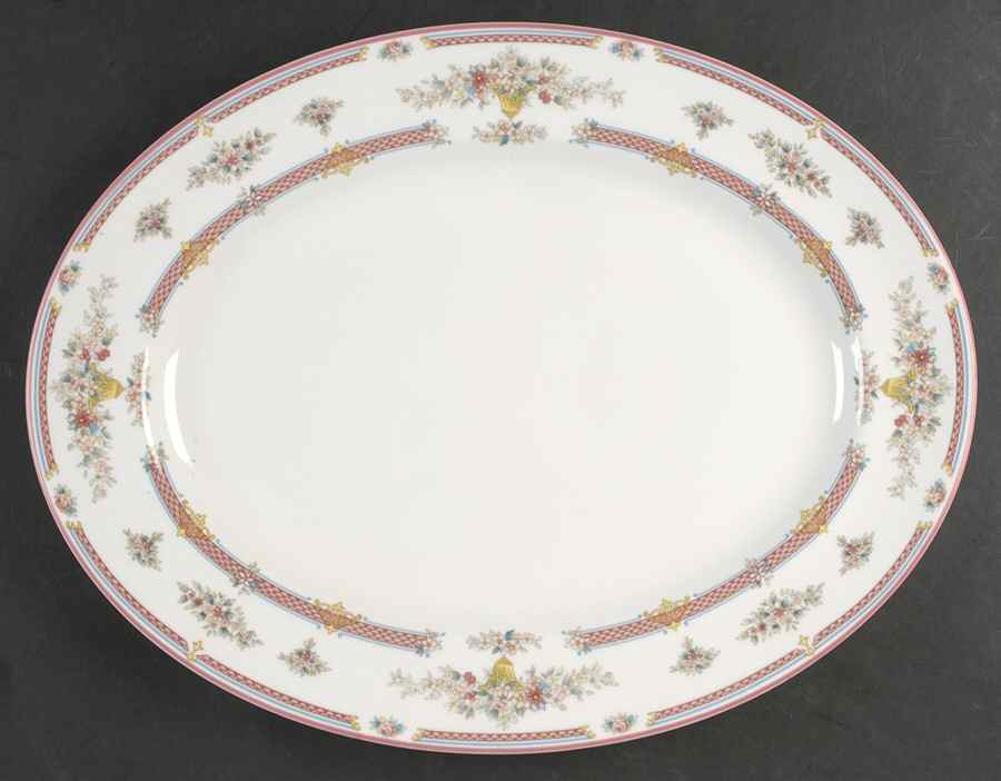 Montdore 15" Oval Serving Platter by Coalport-1