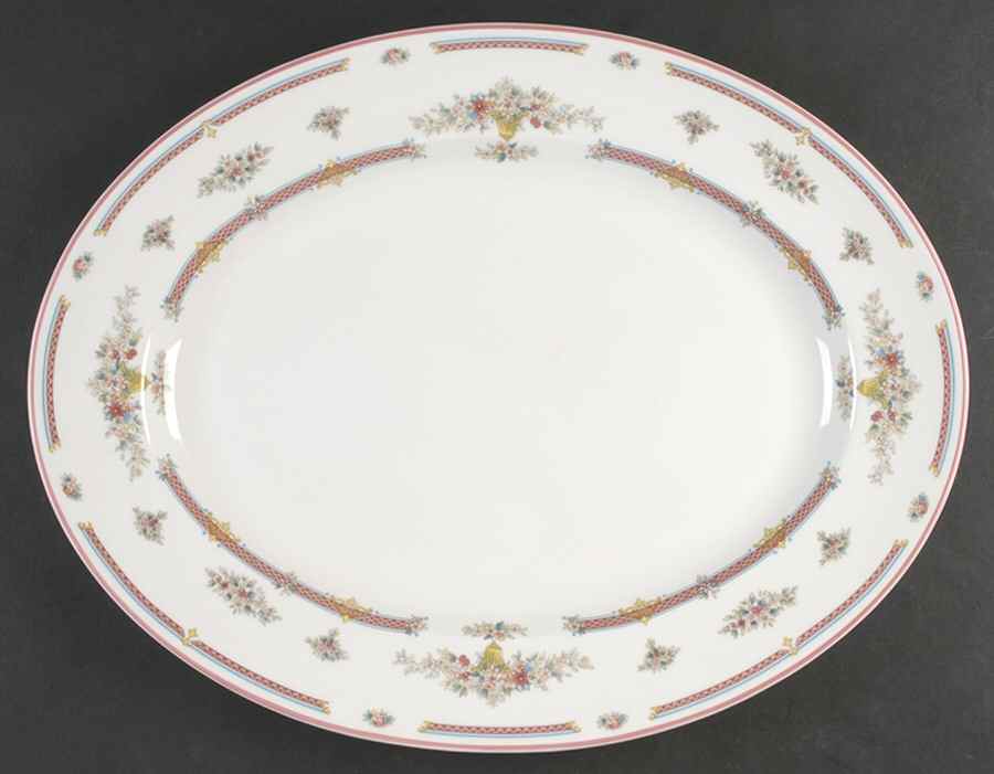 Montdore 17" Oval Serving Platter by Coalport-1