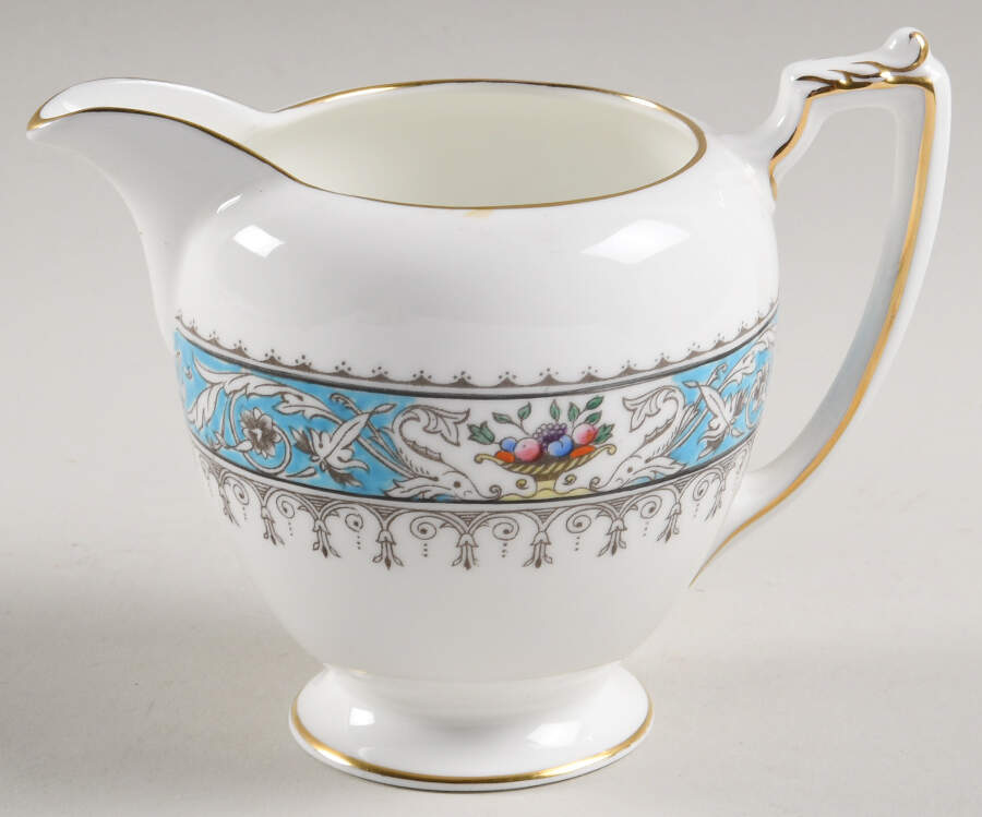 Montreal Turquoise Creamer by Coalport-1