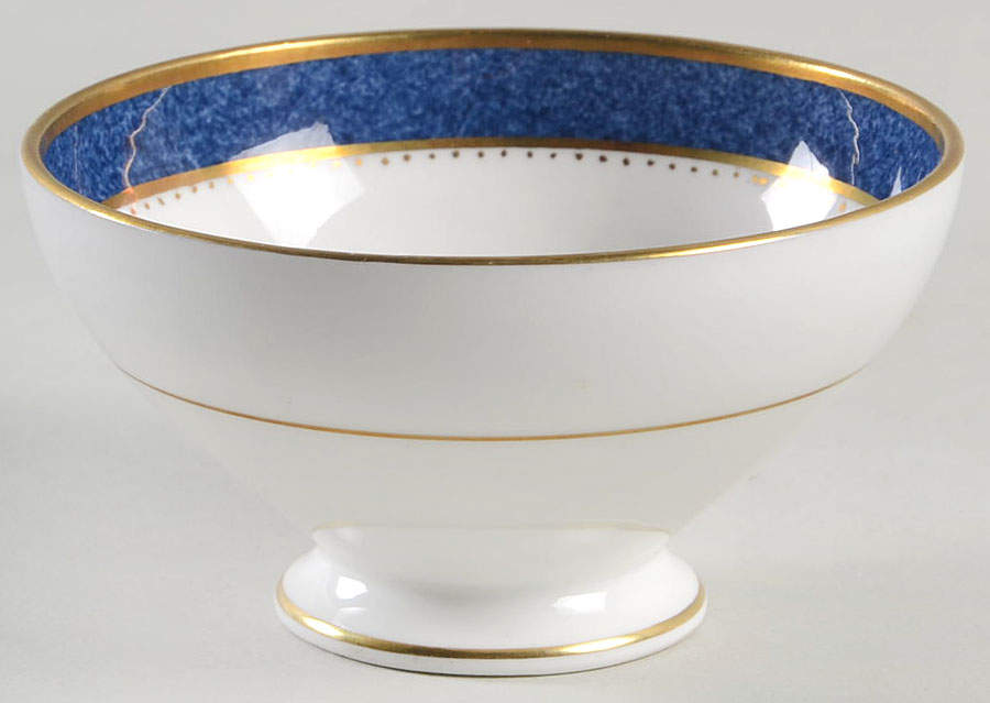 Norfolk Blue Mini Open Sugar Bowl by Coalport-1