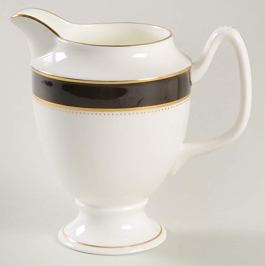 Norfolk Brown Creamer by Coalport-1