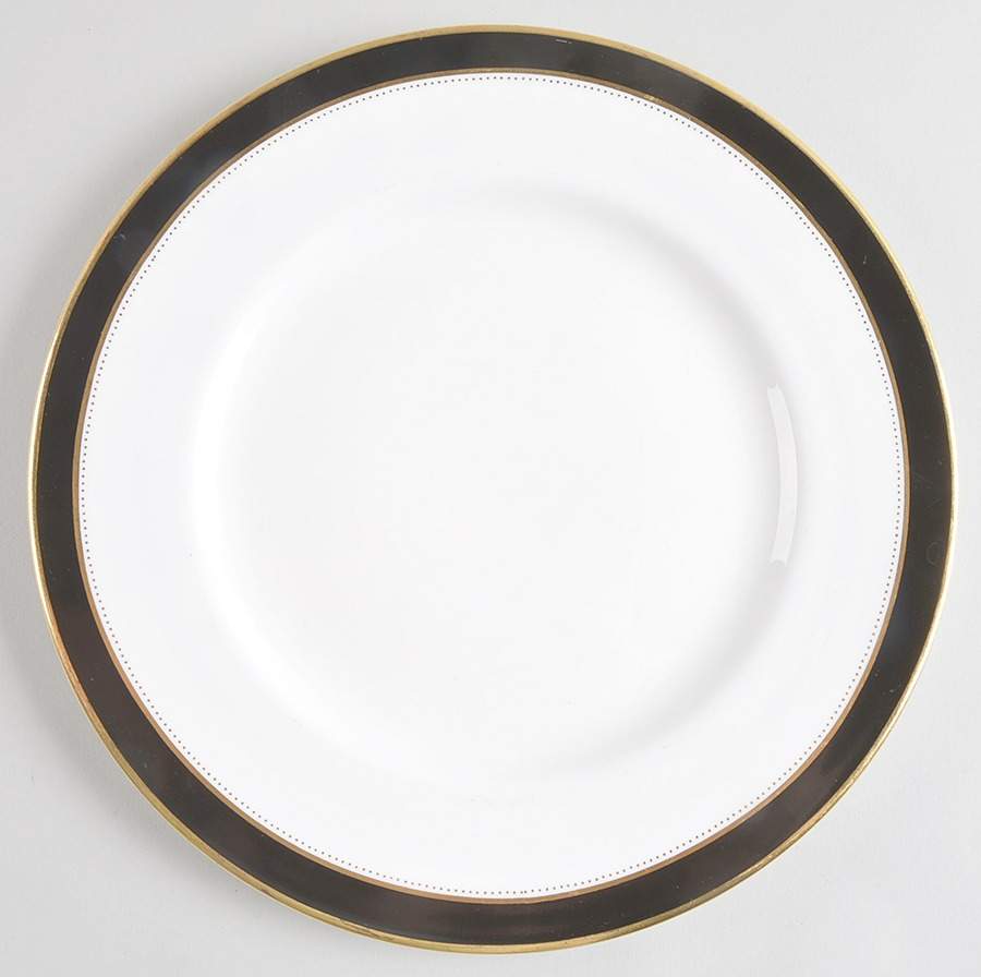Norfolk Brown Dinner Plate by Coalport-1