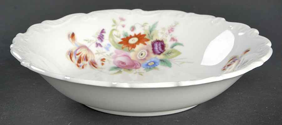 Old Coalport (Bone, No Trim, Shallow Scallop) Fruit/Dessert (Sauce) Bowl by Coalport-1
