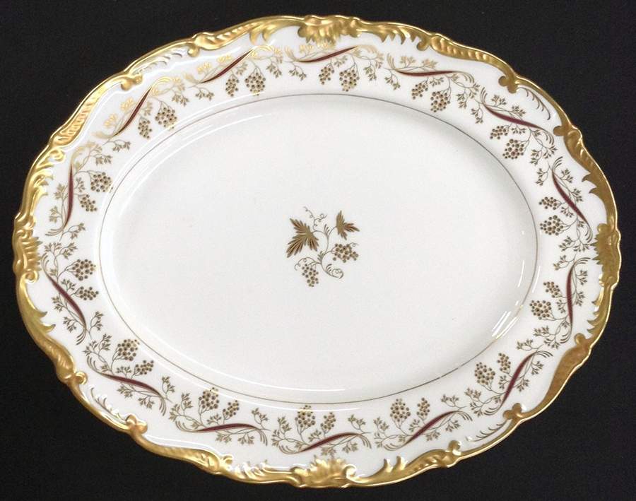 Oporto 13" Oval Serving Platter by Coalport-1