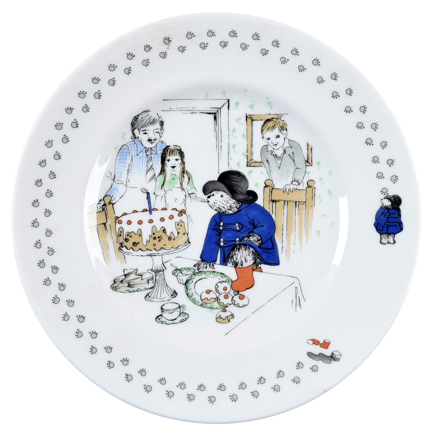 Paddington Bear Birthday Salad Plate by Coalport-1