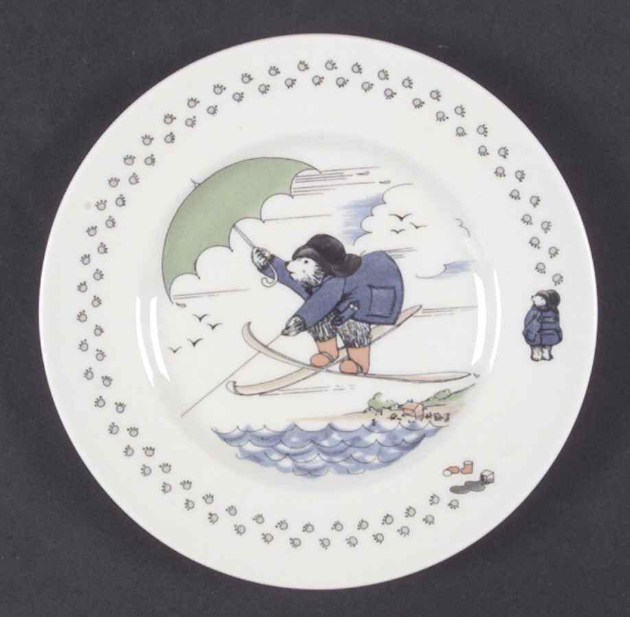 Paddington Bear Child's Plate by Coalport-1
