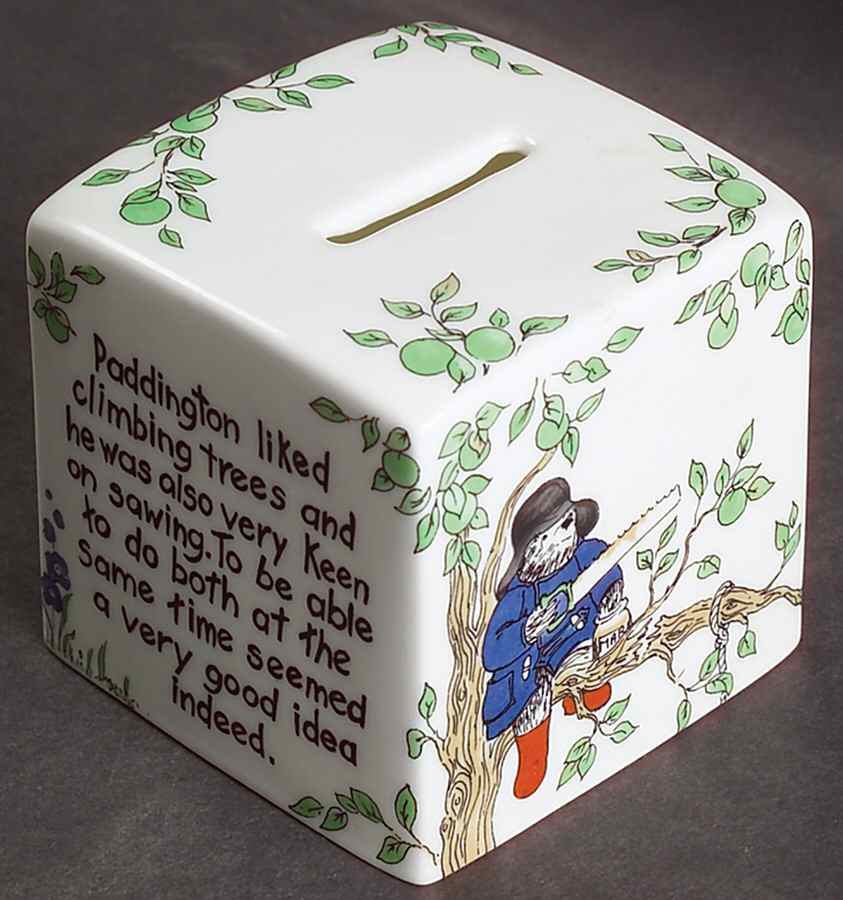 Paddington Bear Bank by Coalport-1