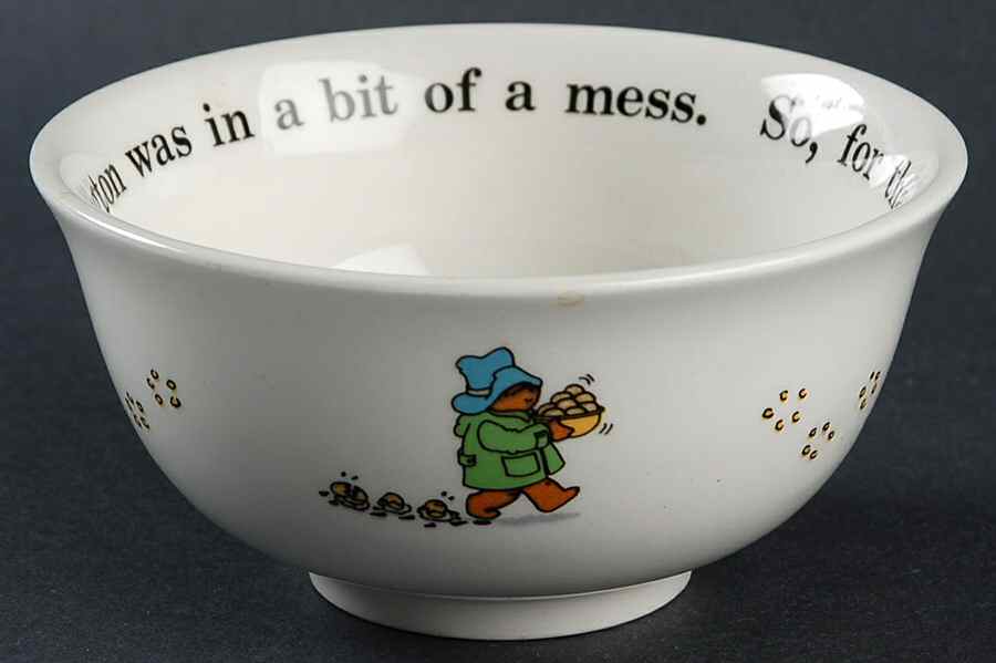 Paddington Bear Coupe Cereal Bowl by Coalport-1