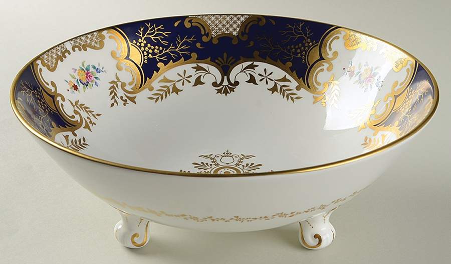 Panel Cobalt Large Fruit Bowl by Coalport-1