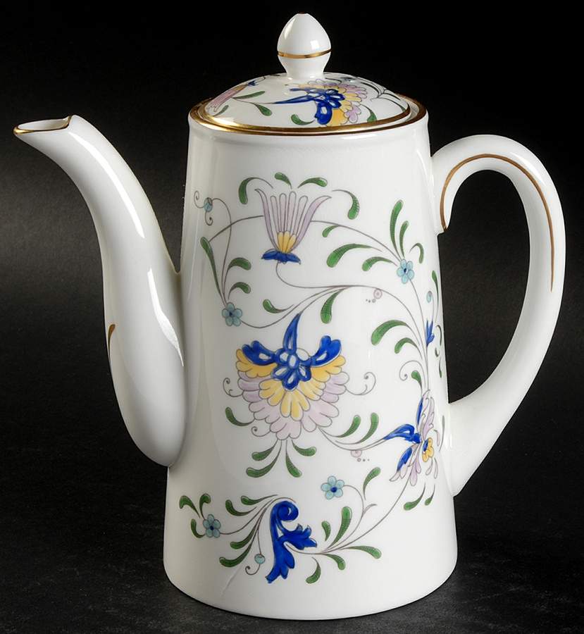 Pageant Mini Coffee Pot & Lid by Coalport-1