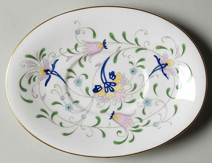 Pageant Underplate for Gravy Boat by Coalport-1