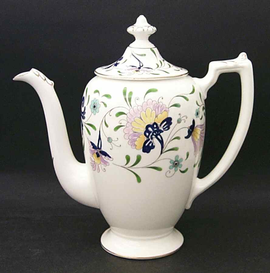 Pageant Coffee Pot & Lid by Coalport-1