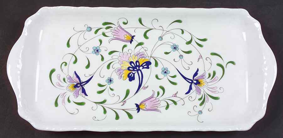 Pageant Large Sandwich Tray by Coalport-1