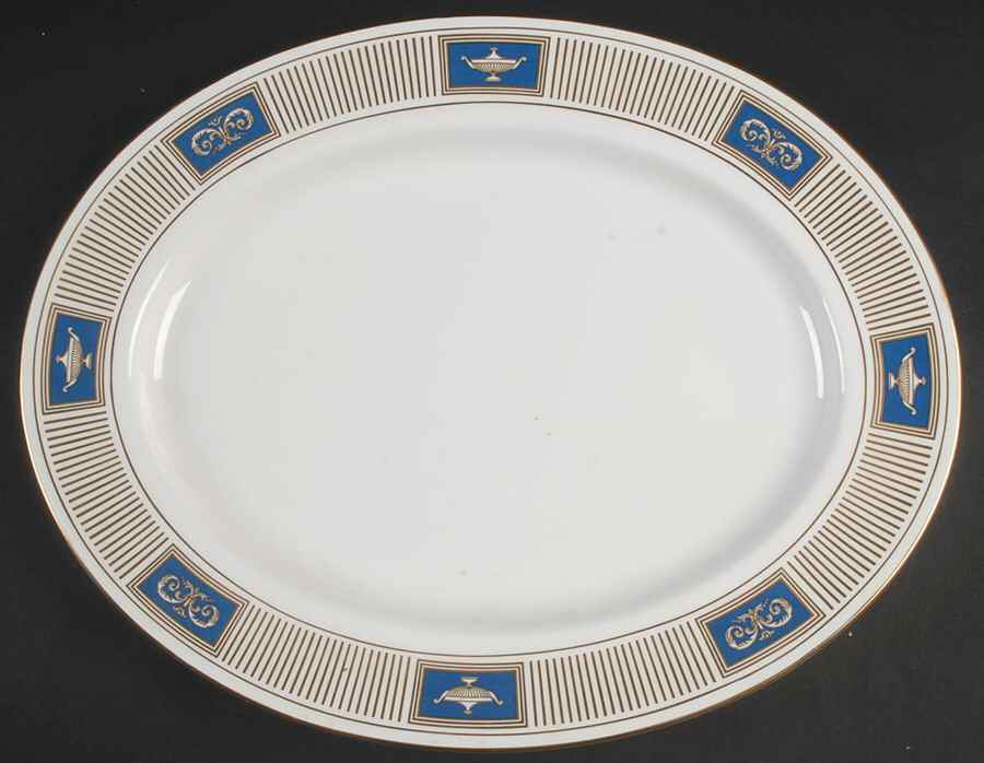 Palladian 14" Oval Serving Platter by Coalport-1