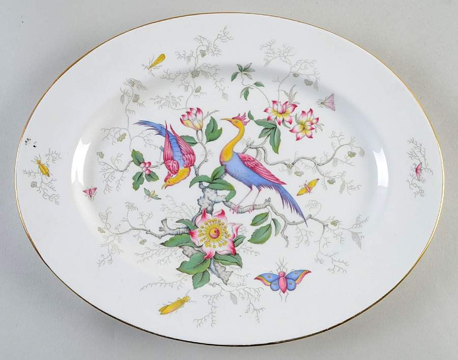 Paradise 13" Oval Serving Platter by Coalport-1