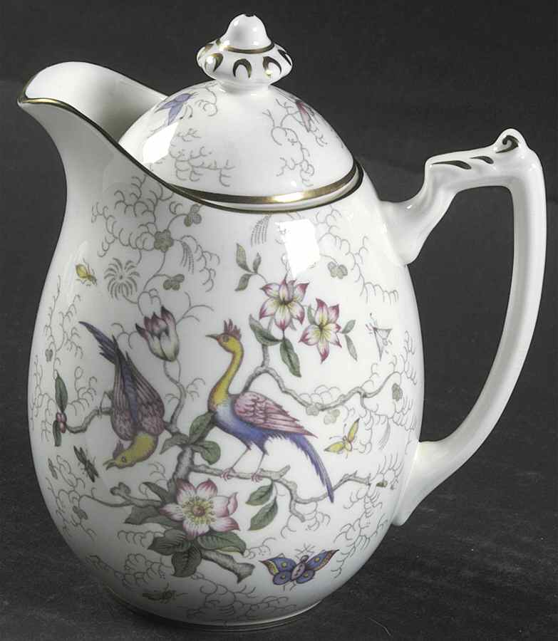 Paradise Large Syrup W/Lid by Coalport-1