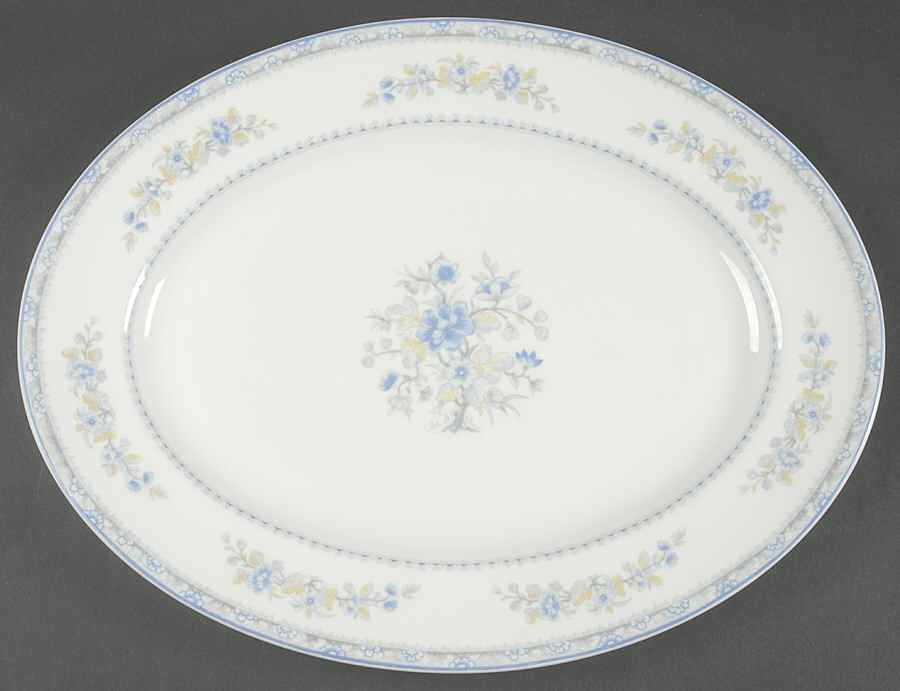 Pearl 15" Oval Serving Platter by Coalport-1