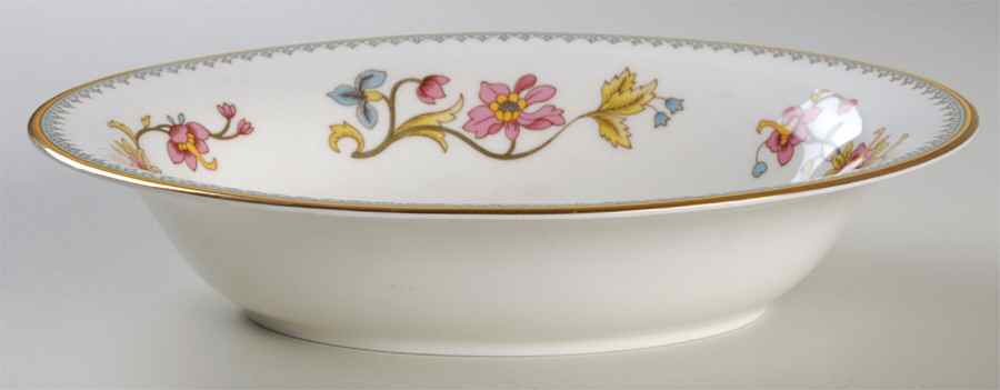 Persian Flower 9" Oval Vegetable Bowl by Coalport-1