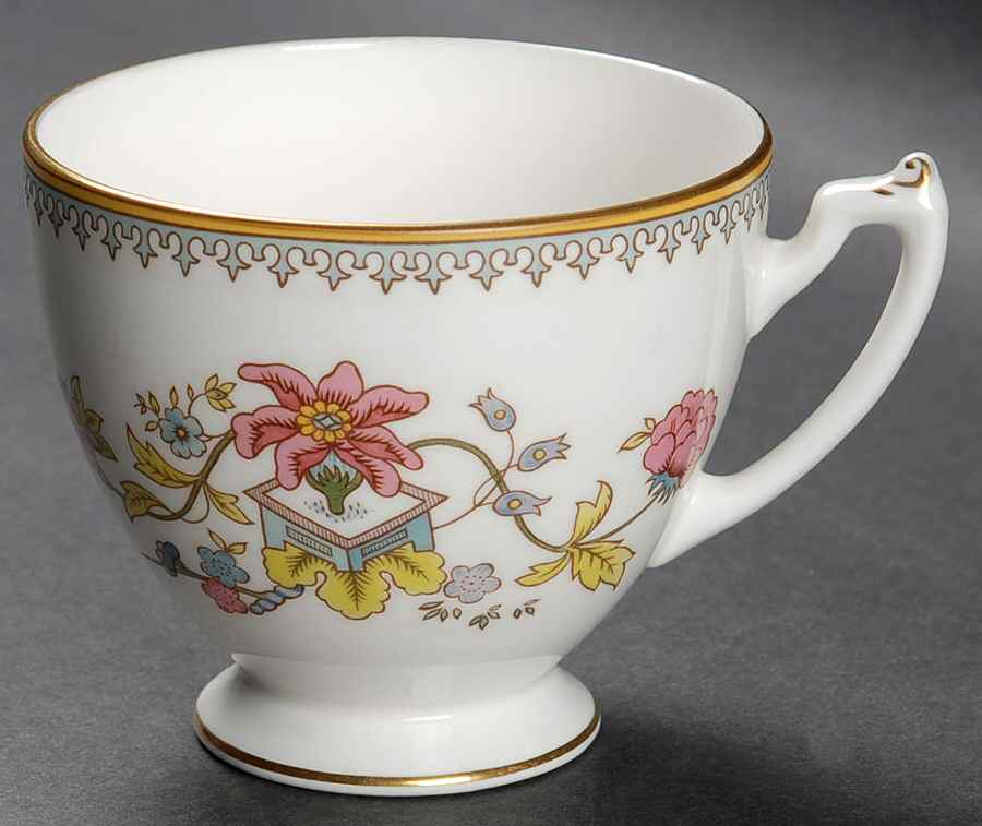 Persian Flower Footed Cup by Coalport-1