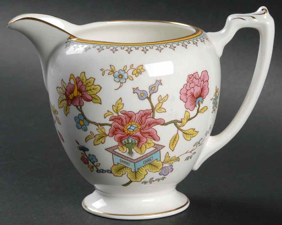 Persian Flower Creamer by Coalport-1