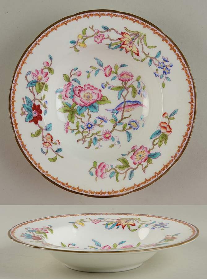 Pembroke (Scalloped Edge) Rim Soup Bowl by Coalport-1