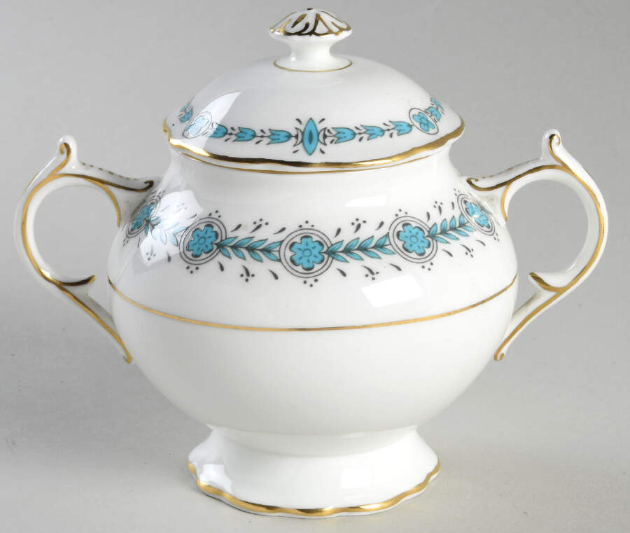 Regent Sugar Bowl & Lid by Coalport-1