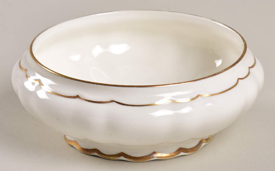 Revelry Blue 3" Round Box No Lid by Coalport-1