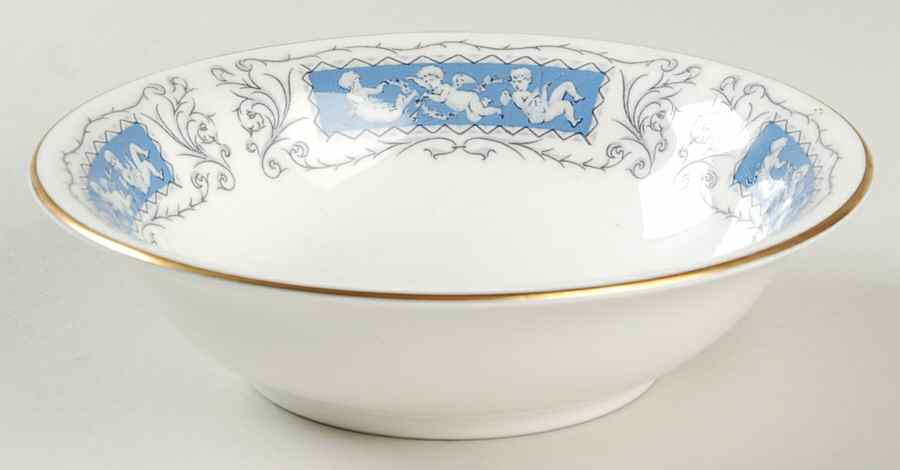 Revelry Blue Coupe Cereal Bowl by Coalport-1