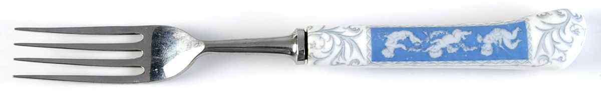 Revelry Blue Individual Salad Fork by Coalport-1
