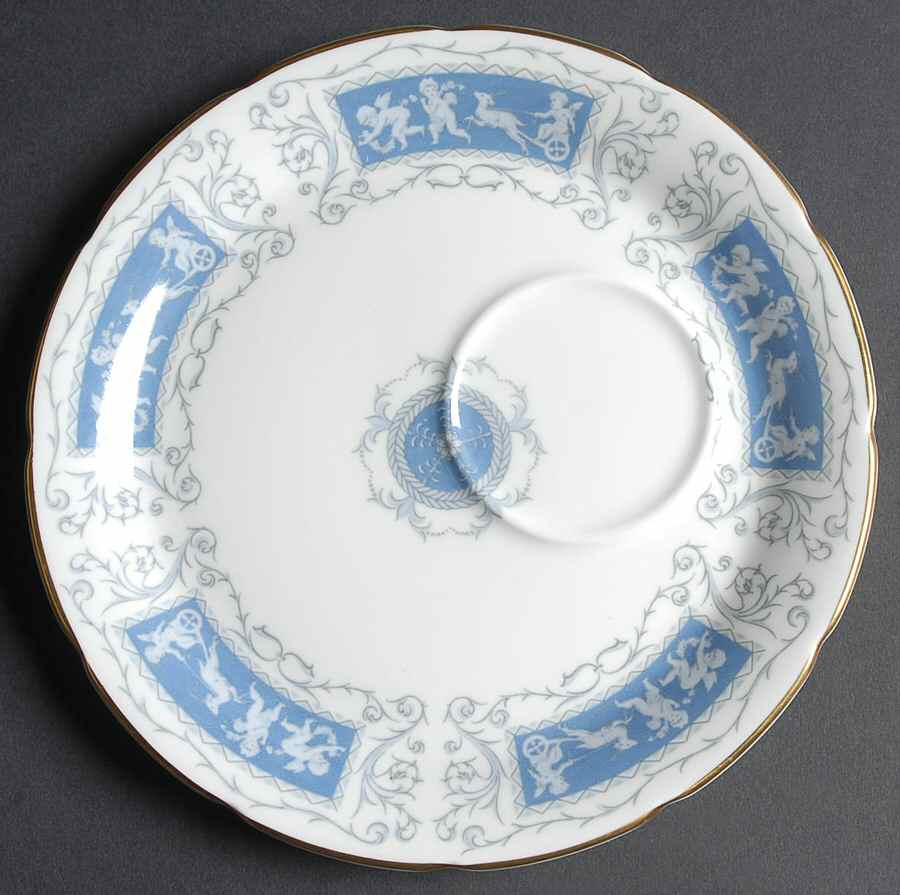 Revelry Blue Snack Plate by Coalport-1