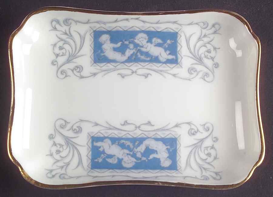 Revelry Blue Small Ashtray by Coalport-1