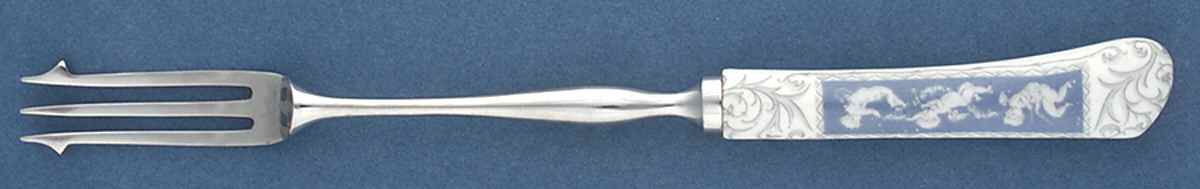Revelry Blue Pickle Fork by Coalport-1